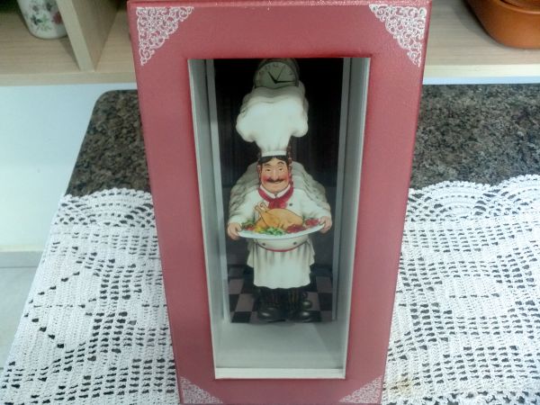 Quadro Cozinheiro Arte Francesa