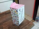Porta Absorvente com decoupagem guardanapo