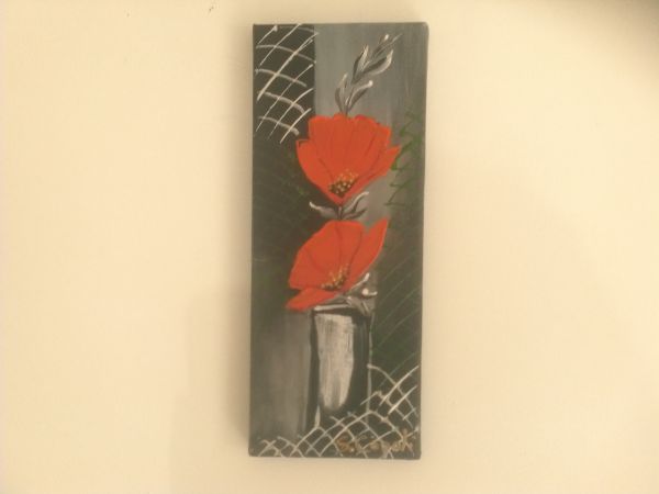 Tela Floral Moderna
