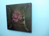 Painel Floral com apliques