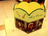 Porta Panetone Decorado