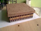 Caixa com decoupagem e pintura especial