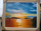 Pintura óleo sobre tela MARINA
