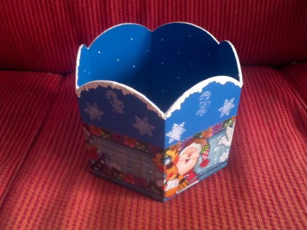 Porta Panetone Decorado