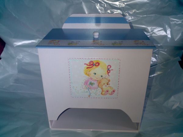 Porta Fraldas Menina